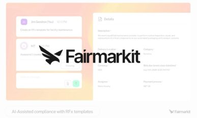 Fairmarkit Launches Agentic AI Platform to Transform Enterprise Sourcing and Supply Chain Procurement