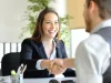 Handshake between Business professionals
