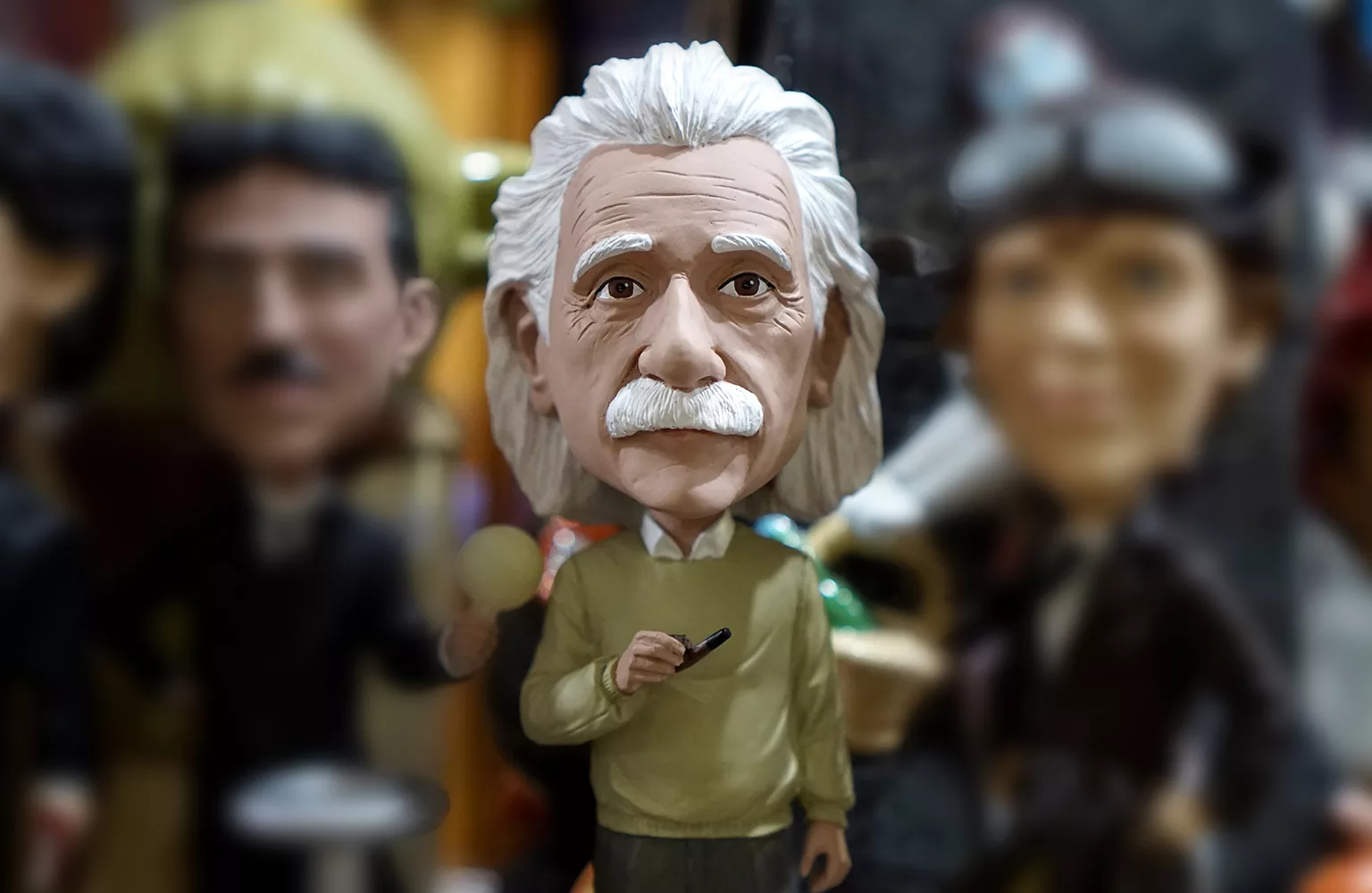 Columbus, Ohio / USA - 04.17.2018 - close up bobblehead figures