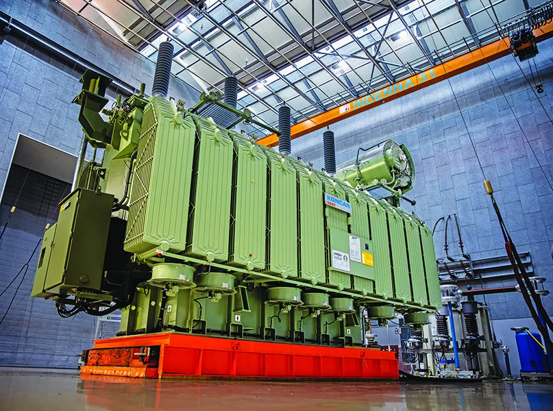 KONČAR Group - transformer for the German market, made from Bluemint steel with 50% lower carbon footprint