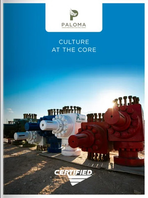 Paloma Pressure Control Brochure Cover