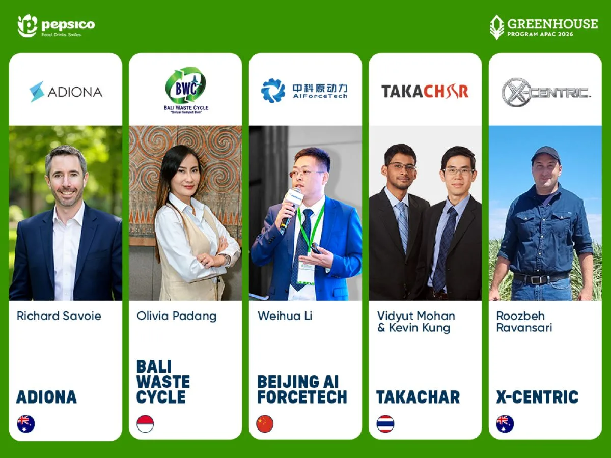 PepsiCo’s APAC Greenhouse Program 2026 Fast-Tracks Start-Ups in the Supply Chain