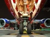 Airplane view from landing gear
